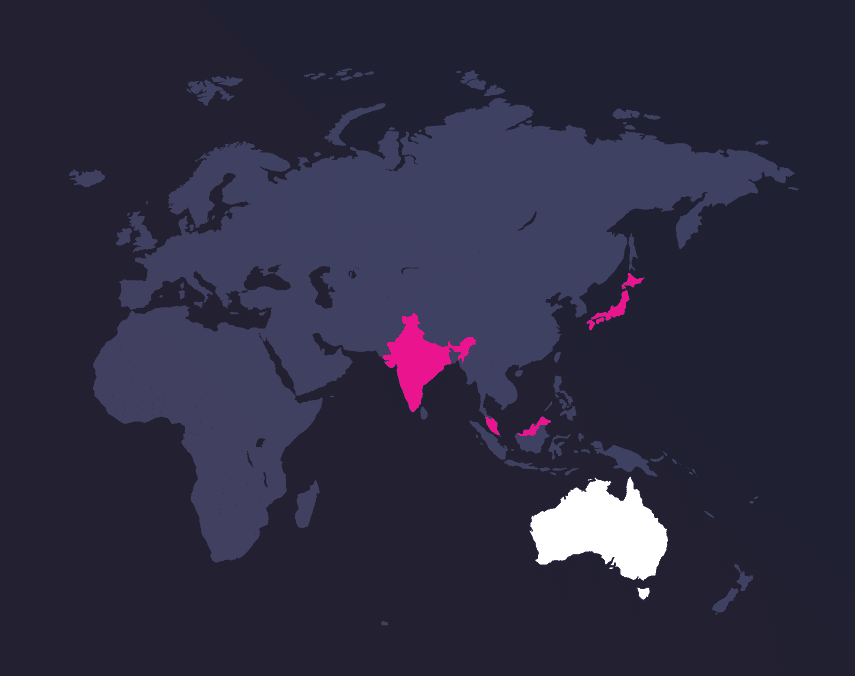 Asia map